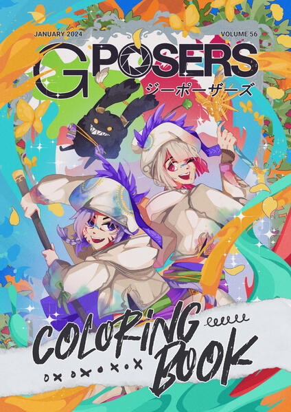 "Coloring Book" - Vol. 56, January 2024 "Coloring Book" - Vol. 56, January 2024